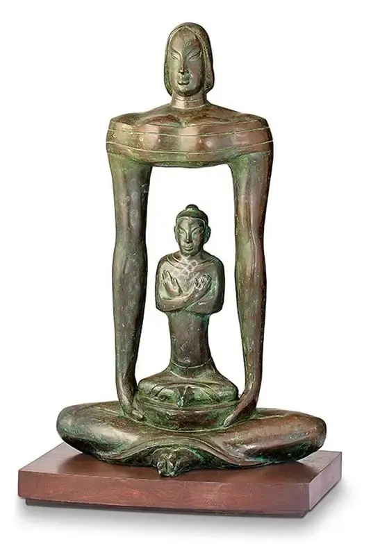 Das, Asish Kumar (Artist). Mother & Child , 2018 | Sculpture