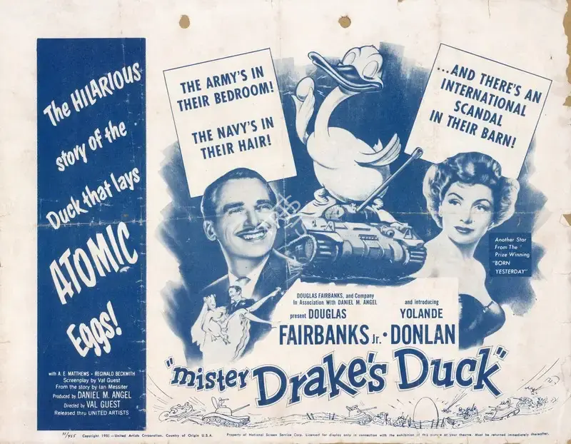 Guest, Val (Director), Mr. Drake's Duck, 1951 | Handbill | CinemaEducation | 00893986