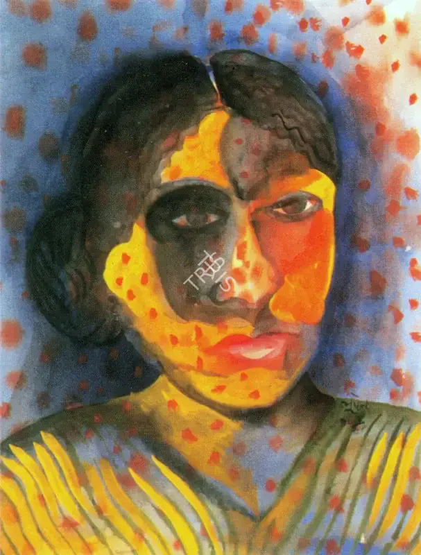Khakhar, Bhupen (Artist). Woman, 1998 | Painting