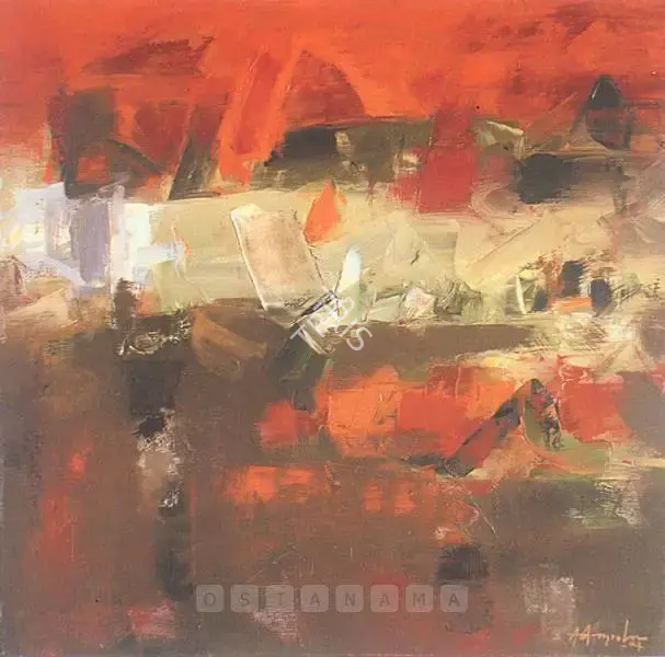 Adimoolam, K.M. (Artist). Untitled. Oil on canvas, 2004 | Painting | FineArts | 00597694