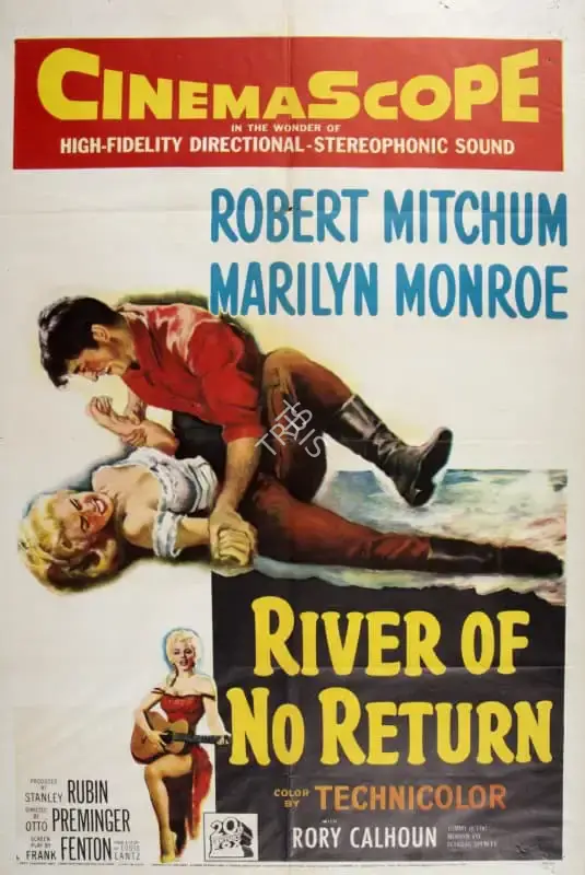 Preminger, Otto (Director), River of No Return, 1954 | Poster | CinemaEducation | 00789692