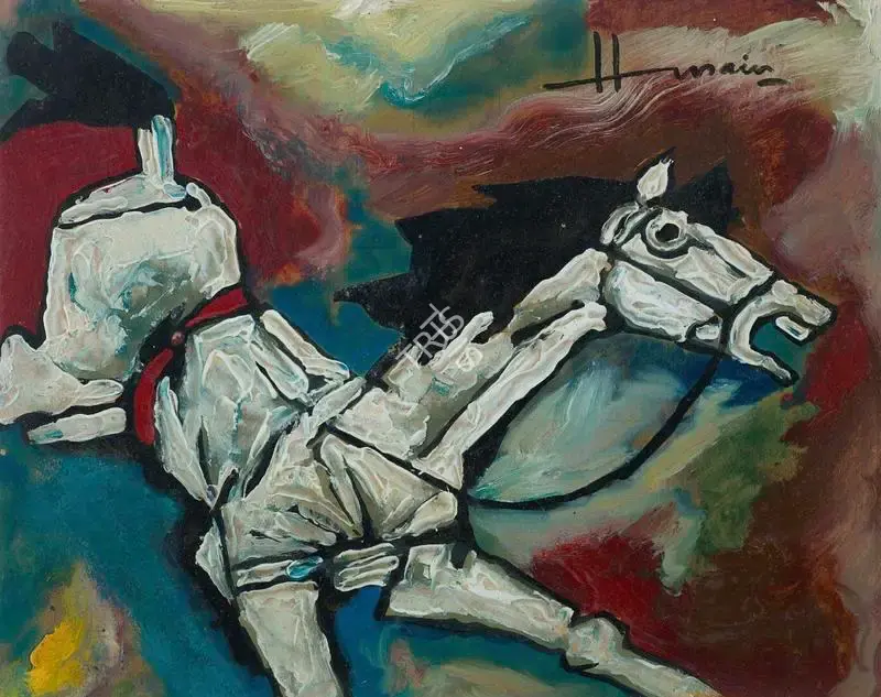 Husain, M.F. (Artist). Untitled, n.d. | Painting