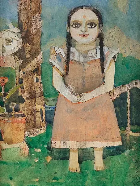 Pyne, Ganesh (Artist). Untitled, 1988 | Painting