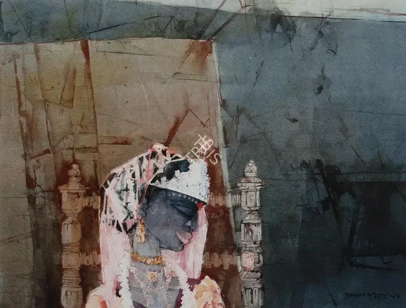 Ray, Shyamal Dutta (Artist). Untitled, 1994 | Painting