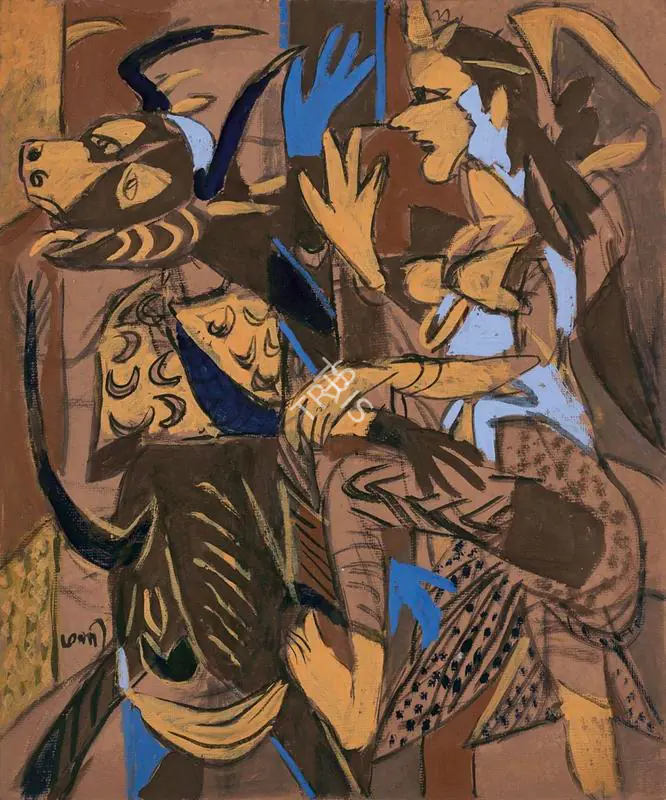 Subramanyan, K.G. (Artist). Untitled, 2008 | Painting