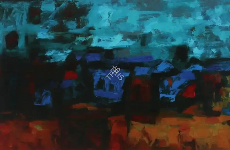 Adimoolam, K.M. (Artist). Untitled, 2006 | Painting