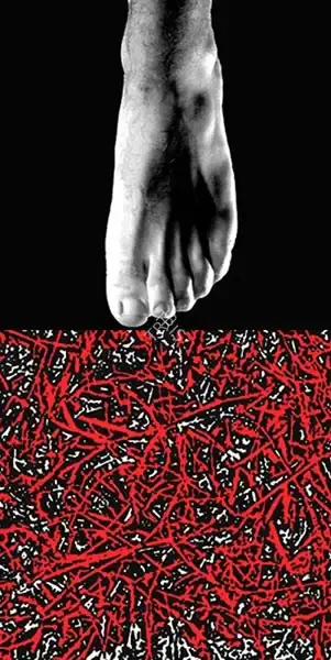 Sahu, Prasanta (Artist). The Act of Touching - III, 2005 | Painting
