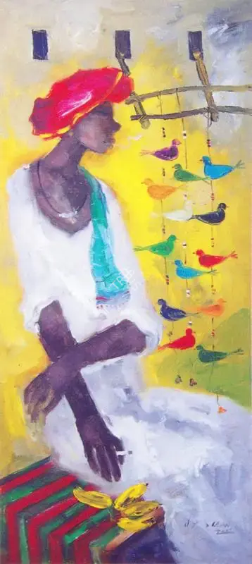 Mani, J. M. S. (Artist). Badami Series. Oil on canvas, n.d. | Painting | FineArts | 00371991