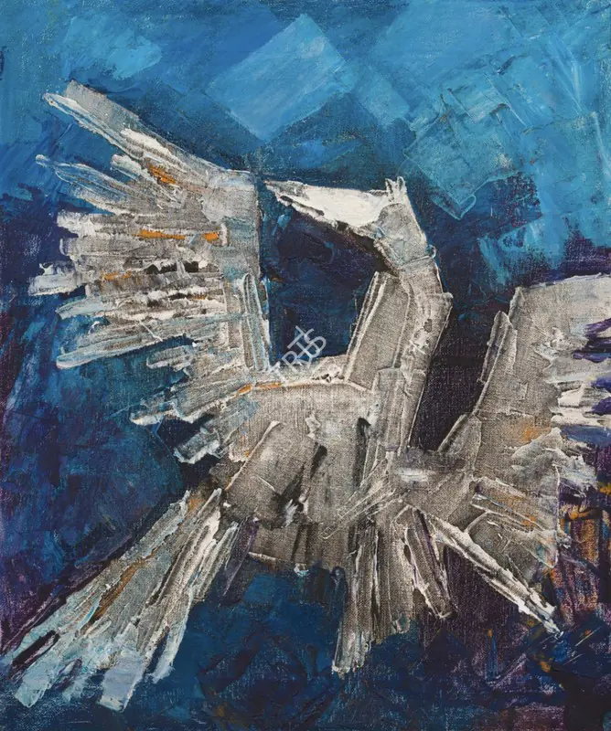Husain, M.F. (Artist). Sufi Bird, c.1970s | Painting