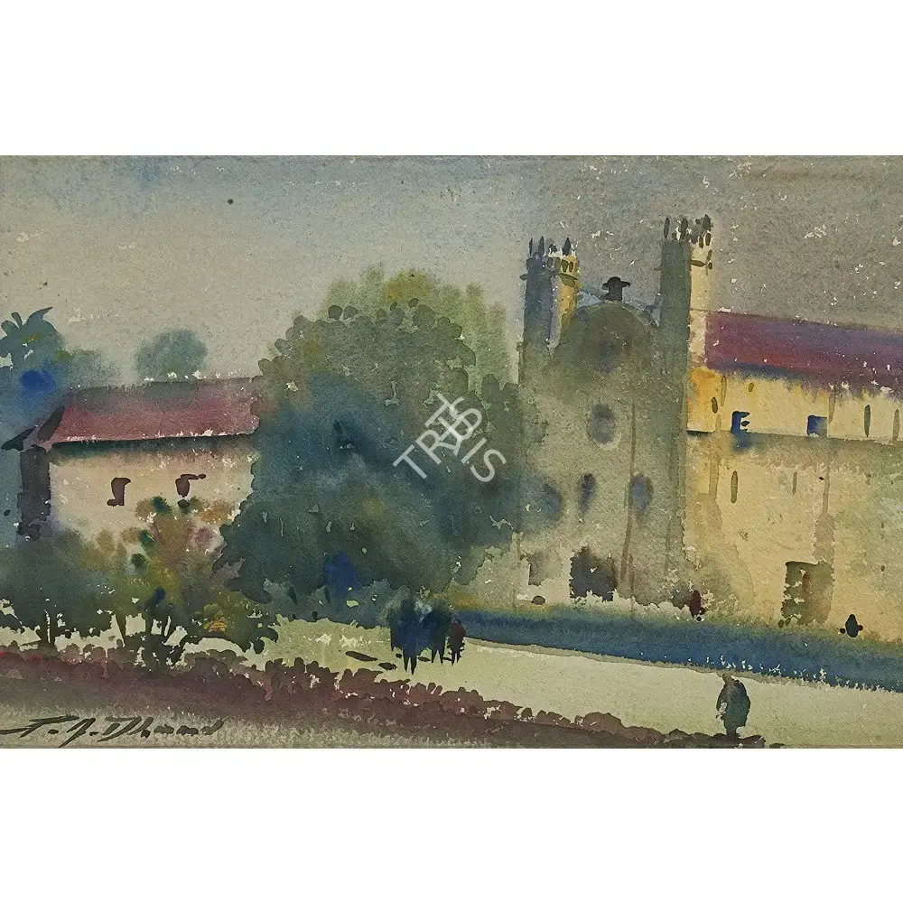 Dhond, P.A. (Artist). Untitled, c.1980 | Painting