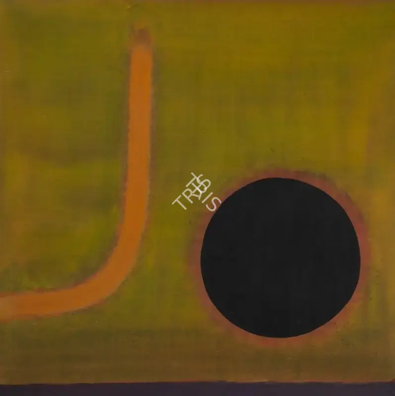 Bhavsar, Natvar (Artist). Untitled. Oil on canvas, 1964 | Painting | FineArts | 00337481