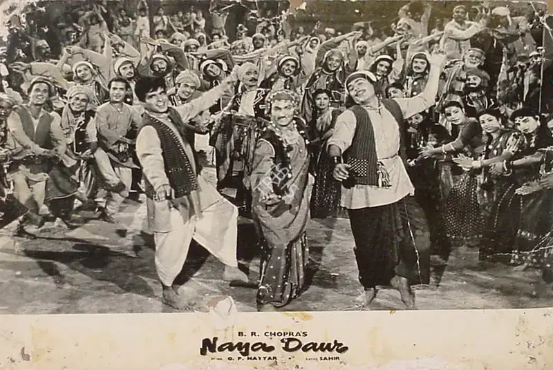 Malhotra, M.N. (Cinematographer), Naya Daur, 1957 | Lobby Card | CinemaEducation | 00824111
