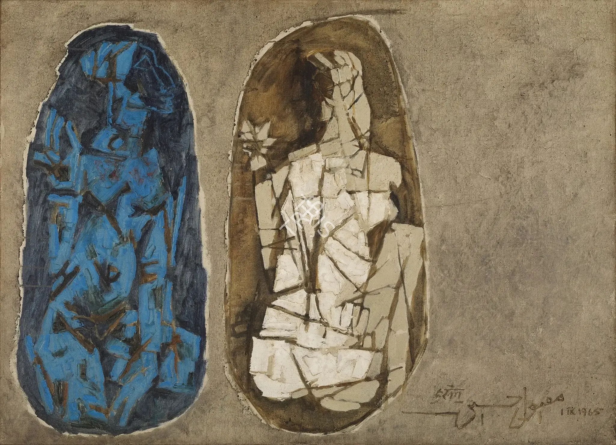 Husain, M.F. (Artist). Untitled, 1965 | Painting