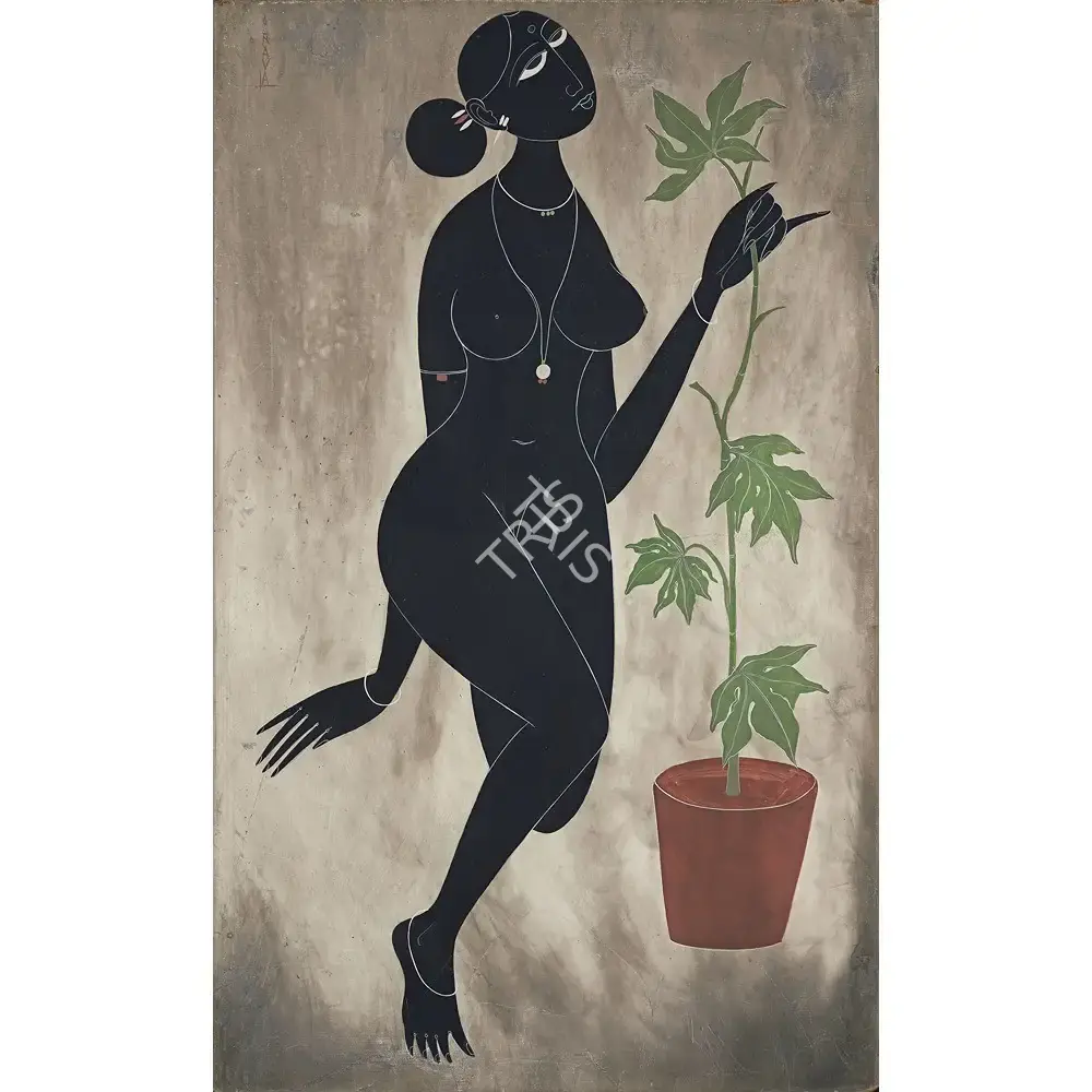 Raval, Rasik D. (Artist). Untitled, n.d. | Painting