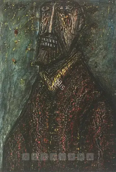 Souza, F.N. (Artist). St. Sebastion, 1955 | Painting