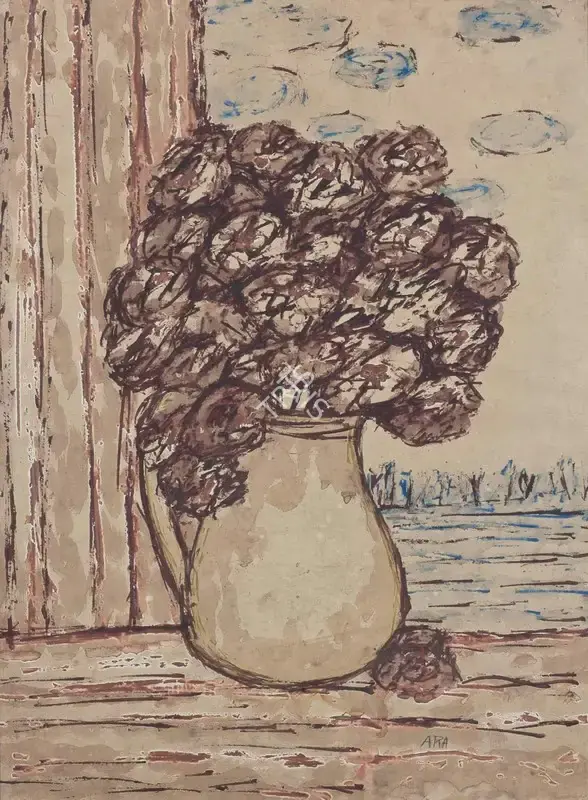 Ara, K.H. (Artist). Untitled (Still Life), n.d. | Painting