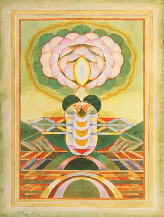 Santosh, G.R. (Artist). Untitled. Watercolour on paper, 1988 | Painting | FineArts | 00645957