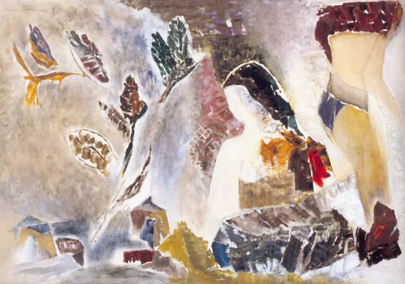 Chhabda, Bal (Artist). Untitled, 1985 | Painting