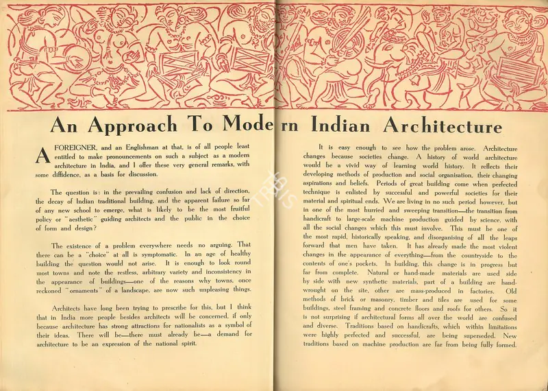 Boyd, Andrew (Essayist). An Approach to Modern Indian Architecture. In Marg. 3(3), pp. 4-8. Bombay: Modern Artists and Architects Research Group, July 1949 | Essay | FineArts | 00668774, 1949