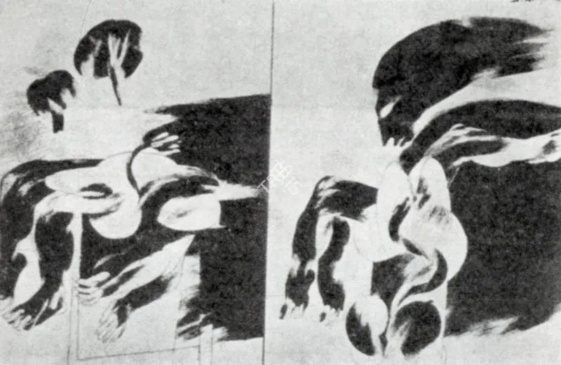 Gujjar, A.P. (Artist). Gujjar . 1977 | Artrends, July 1977 - July 1978 | Painting | FineArts | 00551589