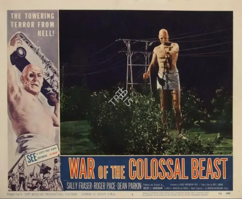 Marta, Jack A. (Cinematographer), War of the Colossal Beast, 1958 | Lobby Card | CinemaEducation | 00790474