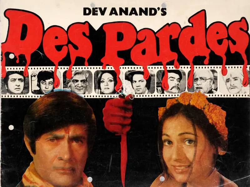 Anand, Dev (Producer), Des Pardes, 1978 | Song-Synopsis Booklet | CinemaEducation | 00863937