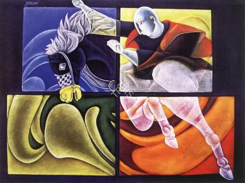 Gujral, Satish (Artist). Untitled, 2005 | Painting