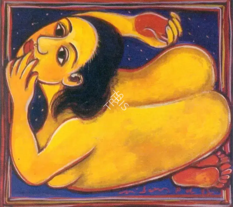 Pal, Gogi Saroj (Artist). Untitled, 1992 | Painting