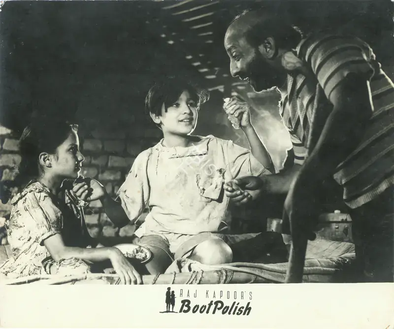Dutt, Taru (Cinematographer), Boot Polish, 1954 | Lobby Card | CinemaEducation | 00810335