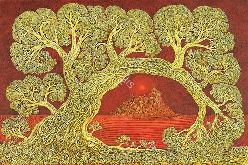 Sansanwal, Ompal (Artist). Untitled, n.d. | Painting