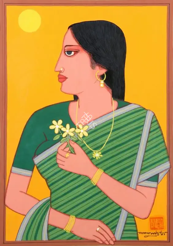 Shaw, Lalu Prasad (Artist). Untitled. Tempera on board, 2011 | Painting  | 00868185