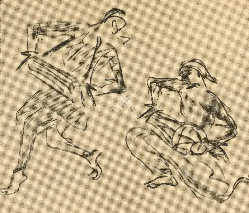 Pearcey, Eilean (Artist). Untitled. n.d. | Marg, April 1953 | Drawing | FineArts | 00673927