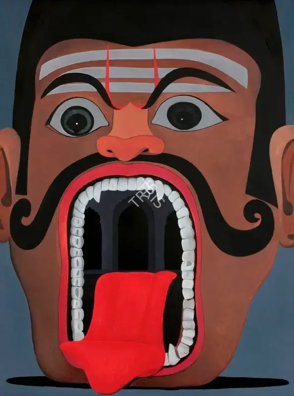 Nair, Surendran (Artist). Elysium (Cuckoonebulopolis), 2008 | Painting