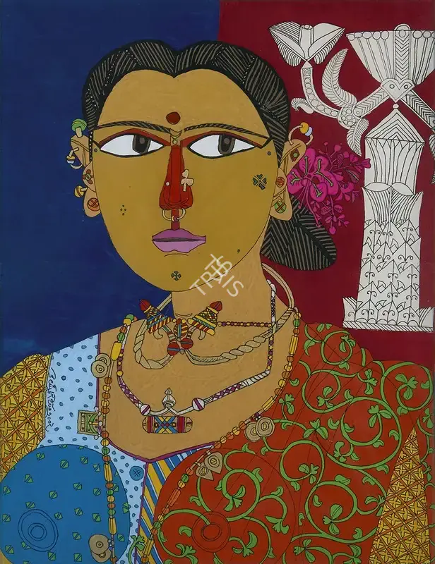 Goud, K. Laxma (Artist). Untitled, 2002 | Painting