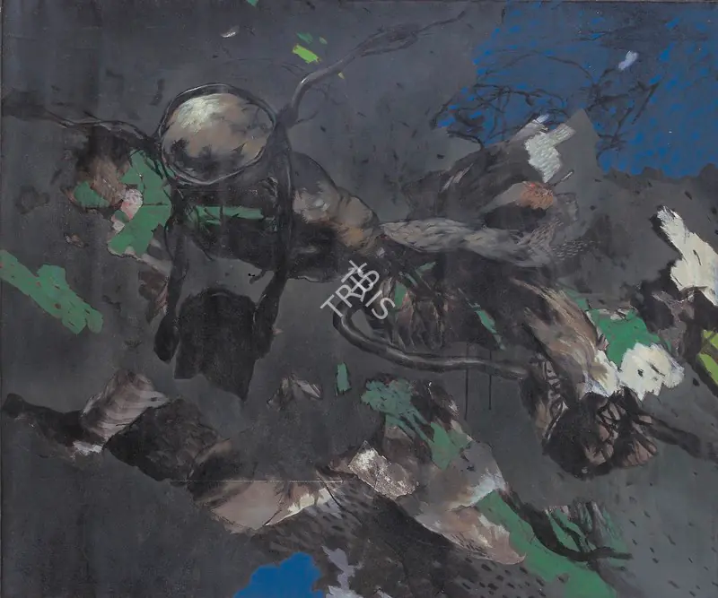 Aich, Samir (Artist). The Motor Bike Series, 1994 | Painting