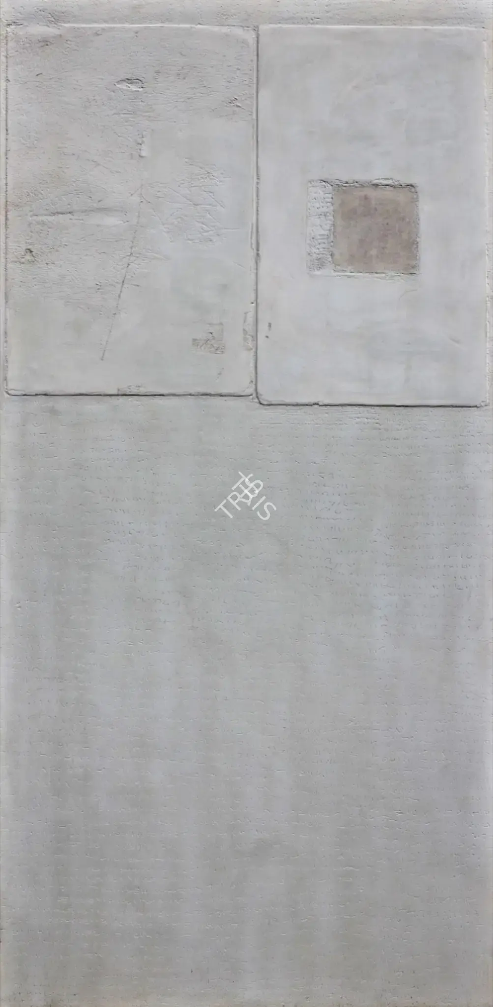 Gohain, Santana (Artist). Untitled. Architectural material and paper on board, 2007 | Painting | FineArts | 00645070