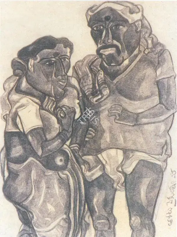Vaikuntam, Thota (Artist). Untitled, c.1988 | Painting