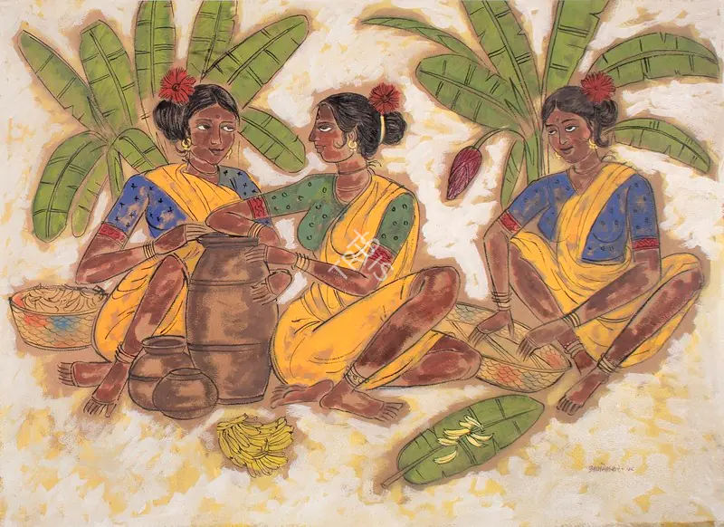 Almelkar, A.A. (Artist). Untitled, n.d. | Painting