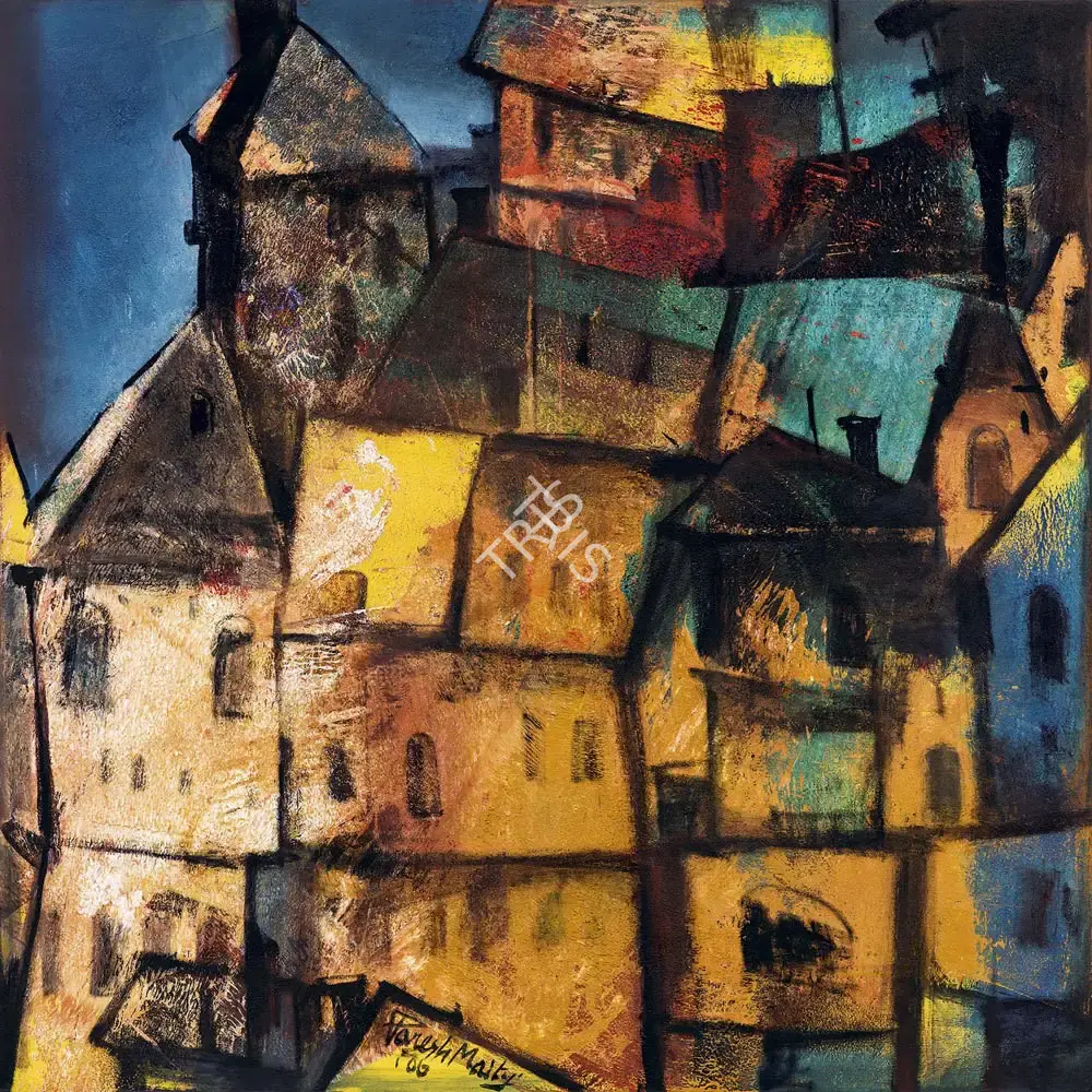 Maity, Paresh (Artist). Eternal Nature, 2006 | Painting