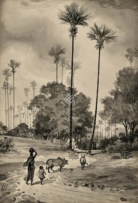 Dhurandhar, M.V. (Artist). Untitled, n.d. | Painting