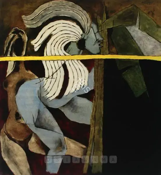 Husain, M.F. (Artist). Untitled, n.d. | Painting