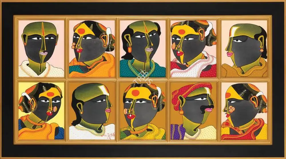 Vaikuntam, Thota (Artist). Untitled, 2015 | Painting