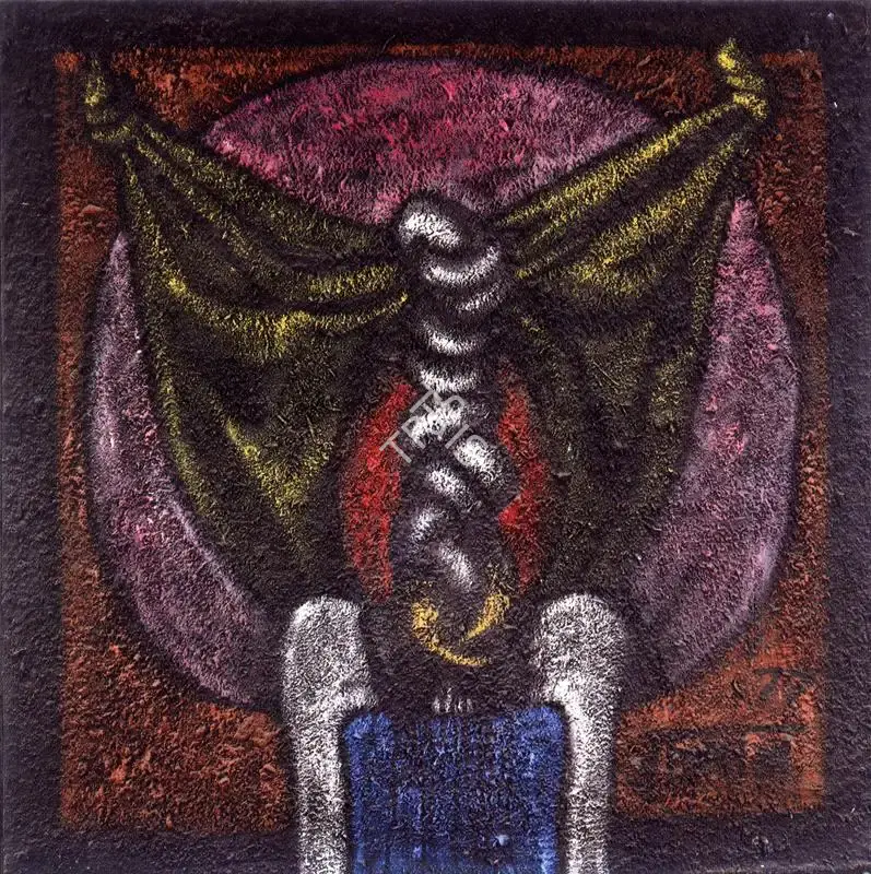 Gujral, Satish (Artist). Crucifixion, n.d. | Painting