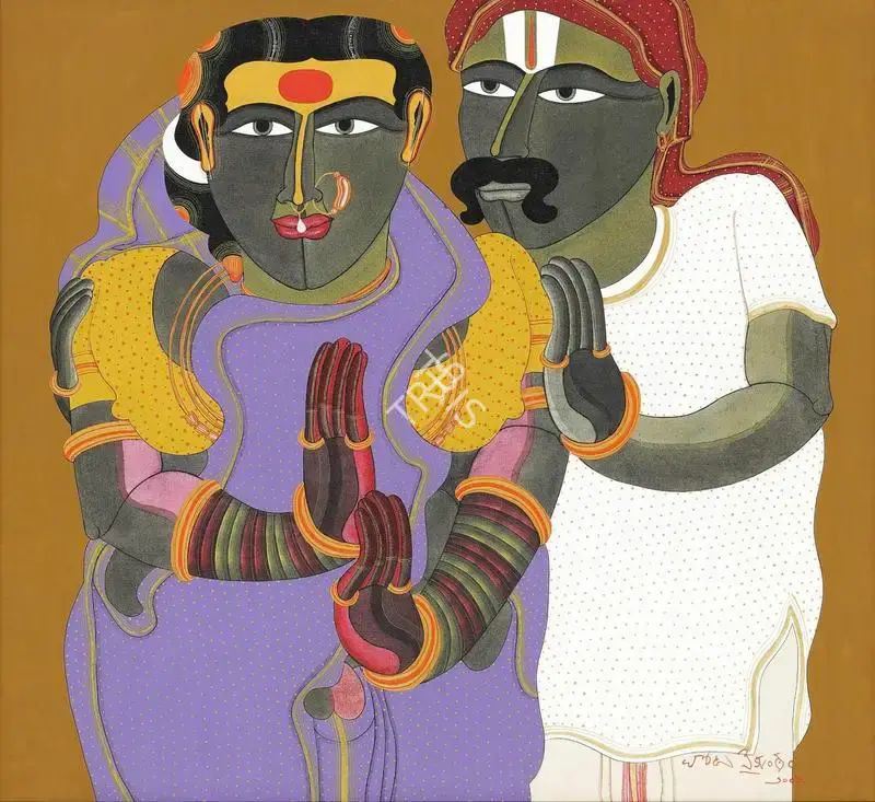 Vaikuntam, Thota (Artist). Untitled, 2004 | Painting