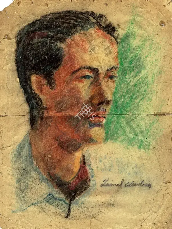 Abedin, Zainul (Artist). Portrait, c.1943 | Painting