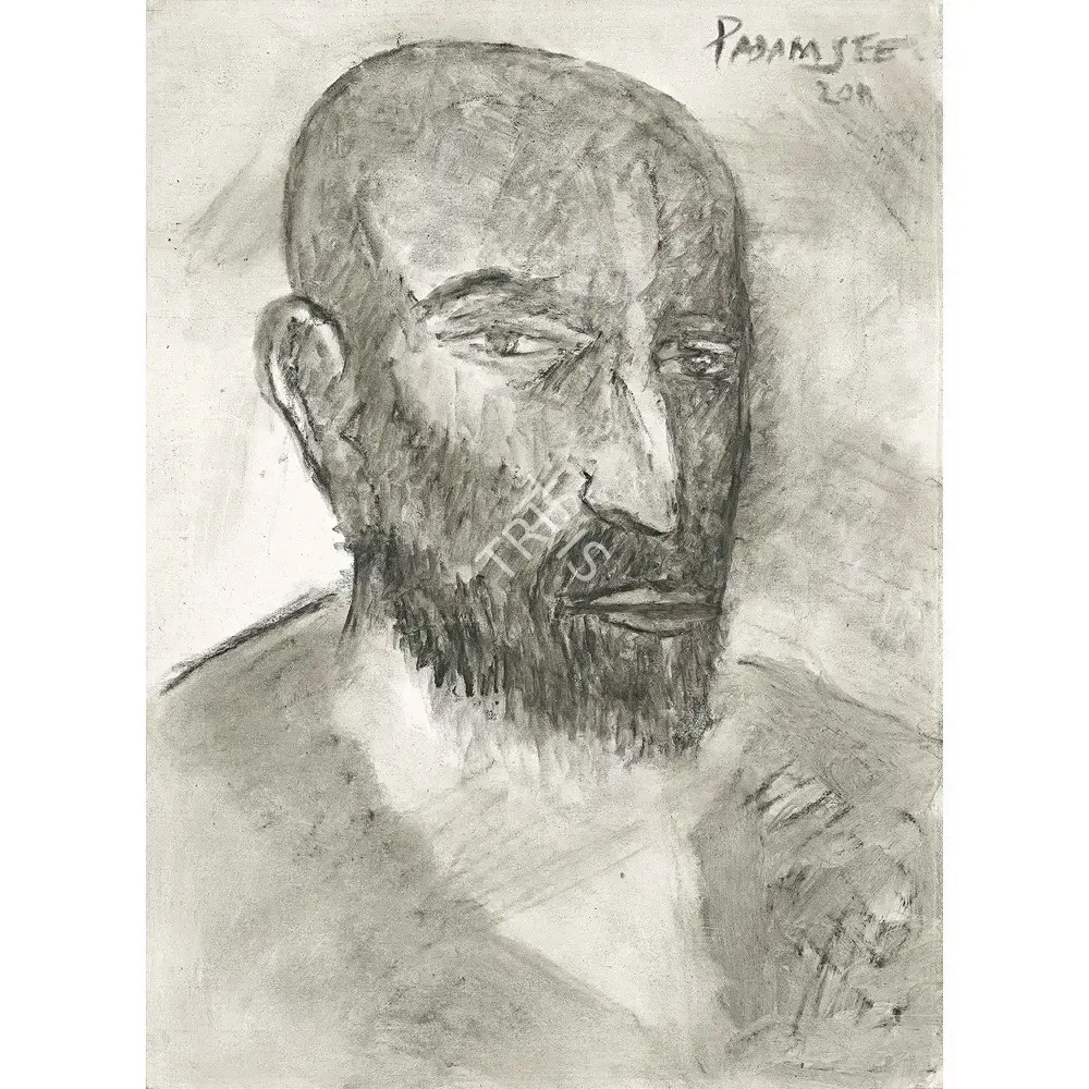 Padamsee, Akbar (Artist). Prophet, 2011 | Painting