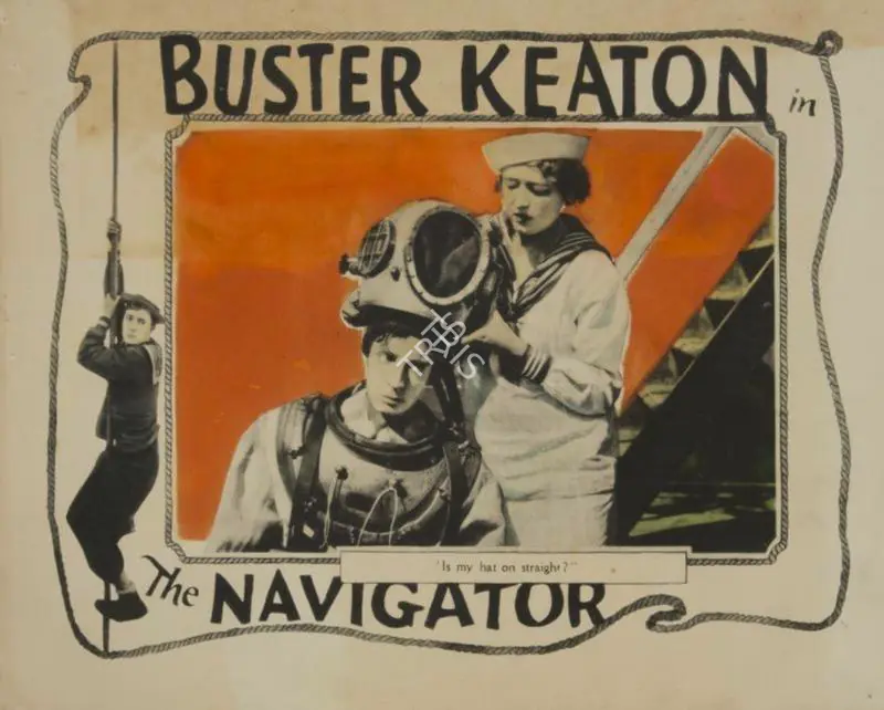 Crisp, Donald (Director), The Navigator, 1924 | Lobby card | CinemaEducation | 00790055
