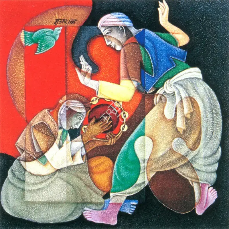 Gujral, Satish (Artist). Untitled, n.d. | Painting