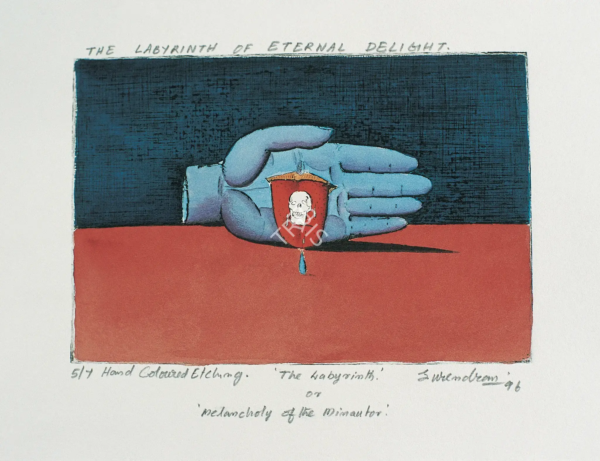 Nair, Surendran (Artist). Marriage Of Man Ray To Duchamp, 1996 | Graphic Art