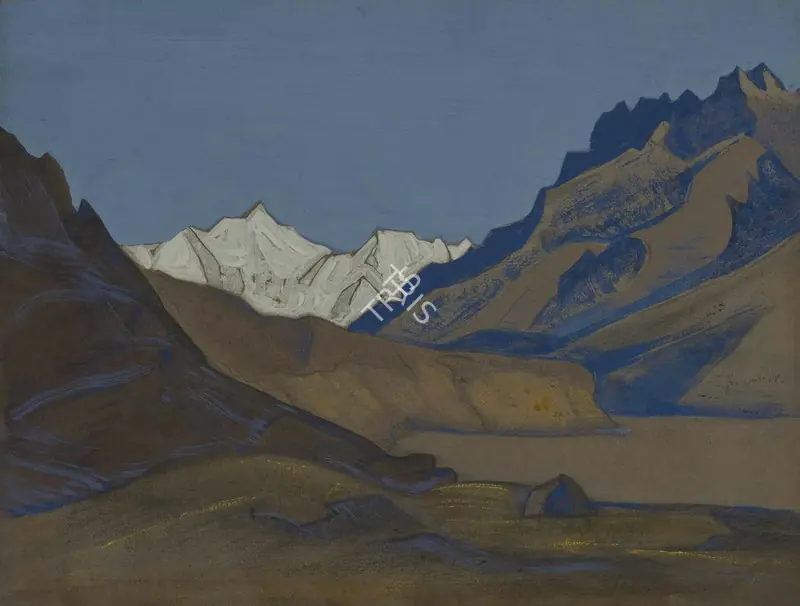 Roerich, Nicholas (Artist). Sasser. Pencil and tempera on paper, c.1925 | Painting | FineArts | 00643201